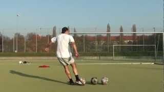 Cristiano Ronaldo Free Kick Tutorial  Knuckle Ball Run up Secret  Insigne Incredible Goal [upl. by Eehc451]