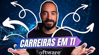 CARREIRAS EM TI 10 MELHORES opções pra VOCÊ [upl. by Nacnud530]