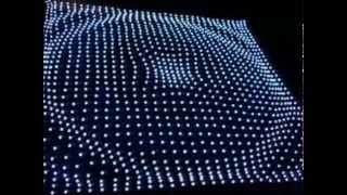 Светодиодная матрица  Kinetic LED matrix lighting installation [upl. by Shirley]