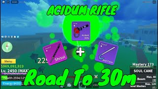 『Rumble  Acidum Rifle 』Bounty Hunting Montage Highlights Blox Fruits  SnakeTheGamer [upl. by Jodi]