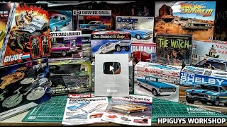 New Kits Reviews 100000 Subscribers Hpiguys Workshop AMT REVELL MPC SALVINO ATLANTIS ICM TAMIYA [upl. by Bilek]