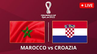 MAROCCO 00 CROAZIA  Diretta Live Streaming  Fifa World Cup Qatar 2022  Morocco vs Croatia [upl. by Umeh]