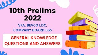 TENTH LEVEL PRELIMS 2022 BASED CLASS VFA BEVCO LDCCOMPANY BOARD LGS  SPARK LEARN [upl. by Zerep659]