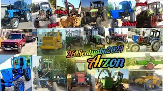 Arzon Traktor 26Sentyabr2024 Belarus Mtz Ttz T28 T40 K700 Niva Ekskavatir Claas 55 Axos340 Yumz [upl. by Gnuy]