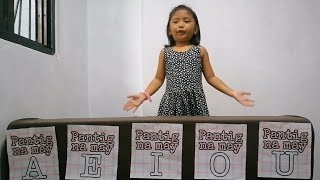 Pantig na may a  e  i o at u Preschoolers [upl. by Woods557]