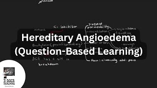 Hereditary Angioedema QuestionBased Learning usmle [upl. by Burman]