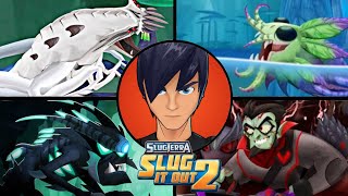 Slugterra Slug it out 2  All Bosses [upl. by Nyer717]