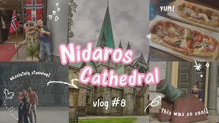 NIDAROS CATHEDRAL IN TRONDHEIM NORWAY Vlog 8 [upl. by Direj]