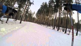 Sitski course one for the IPC Nordic Skiing World Cup in Tyumen Russia [upl. by Louisa]