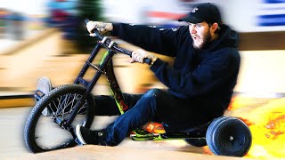 DRIFT TRIKE OBSTACLE COURSE CHALLENGE [upl. by Anaer]