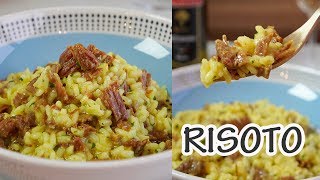 RISOTO DE CARNE SECA I Receitas e Temperos [upl. by Enahs]