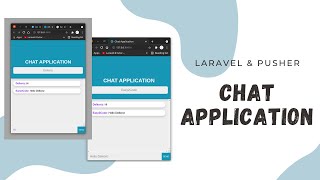 Build REALTIME Chat Application with Laravel and Pusher [upl. by Colwin]