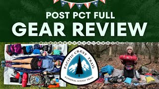 Post PCT full Gear review [upl. by Laenej221]