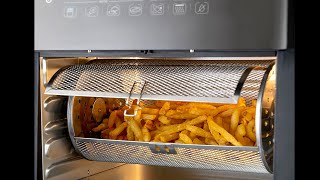 Será que ficam crocante batatas na SUPER air fryer oster 😮 dicas de como usar [upl. by Thera]