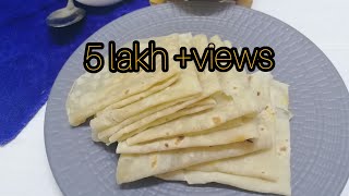 Rumali roti recipe  Simple method of rumali roti at home  Misaz taste [upl. by Joline]