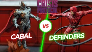 Cabal Vs Defenders  Marvel Crisis Protocol Battle Report 53 [upl. by Stefanie714]