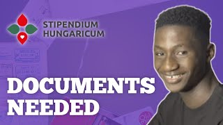 Documents needed for the Stipendium Hungaricum scholarship 20252026  MUST WATCH EN [upl. by Clayborne]