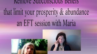 Remove money blocks  an EFT session  EFT tapalong [upl. by Neelahs]