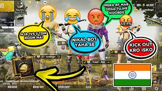 😭 Random Indian conqueror pro player call me noob and I challenge for room 1vs3  PART 1 [upl. by Janela836]