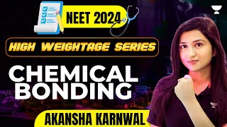 Chemical Bonding  Part 1  75 Hard Challenge  NEET  Akansha [upl. by Aliekat]