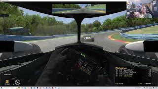 iRacing B Fixed IndyCar Series from Watkins Glen 82124 New Yorks Famous Track [upl. by Yllak]