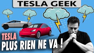 Plus rien ne va chez TESLA  arrêt du parrainage licenciements fausse baisse de prix rappel [upl. by Victory]