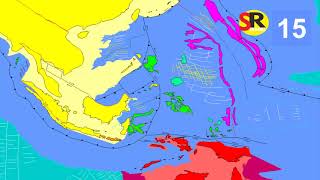 PROSES GEOLOGI TERBENTUKNYA INDONESIA [upl. by Adlar]