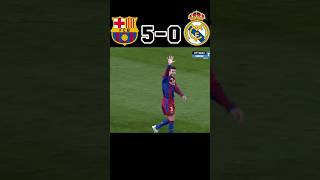 barcelona 5 vs 0 real madrid La Liga 201011 El clasico cr7😭 [upl. by Lean93]