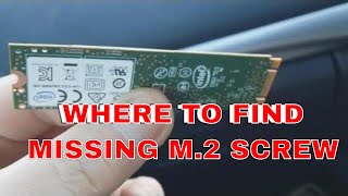 Lost Your SSD M2 Screw Heres Where to Find it👍 [upl. by Leake253]