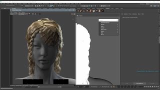 Ornatrix For Maya  Hair From polygons Español Eng Subtitles [upl. by Nata]