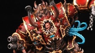 How to paint Helbrute Painting tutorial Chaos Space Marines Warhammer 40k buypainted airbrush [upl. by Suoilenroc]