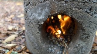 A Heavy Duty 6 DIY Rocket Stove [upl. by Alur370]