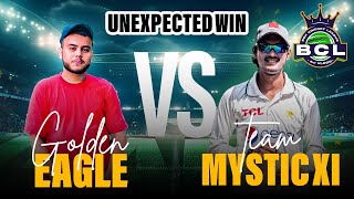 Unexpected Win from Team  Bcl Golden Eagle VS Mystic 11 INDOOR CRICKET TOURNAMENT ajvlogs cricket [upl. by Tini551]