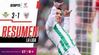 ¡GOL DE CHIMY ÁVILA Y TRIUNFAZO DEL EQUIPO DE PELLEGRINI  Betis 31 Ath Bilbao  RESUMEN [upl. by Irak878]