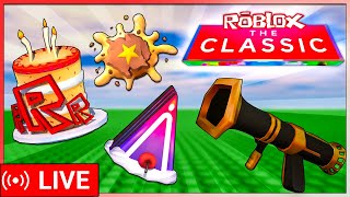 Event ALL Roblox Classic Event Launcher Items amp Avatars  Roblox Live Roblox robloxevent [upl. by Africah]