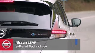 Nissan LEAF ePedal Technology [upl. by Mojgan]