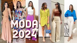 Moda 2024tendencias primavera verano 2024 [upl. by Assirec]