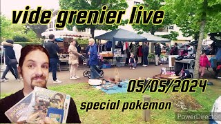 107videgrenierlive du 5052024 speciale trouvailles des pokemon [upl. by Yssim]