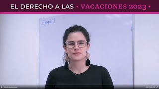 Consulta cuántos días de vacaciones te corresponden en 2023 [upl. by Kerk]