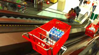 Trolley escalator at Target [upl. by Ayotl211]