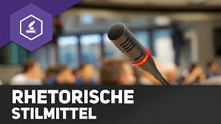 Rhetorische Stilmittel  Übersicht Teil 2 [upl. by Elokcin]