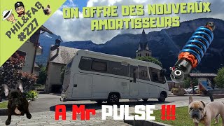 🔧AMORTISSEURS RENFORCÉS CAMPING CAR 🚍 [upl. by Erine]