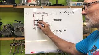 Myford ML7  testing and adjusting the cross feed travel [upl. by Hezekiah]