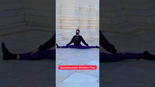 quotHanumanasana💁 Benefits for Body and Mindquot yoga yogwidbhavna shorts youtubeshorts [upl. by Nailuj]