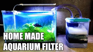 DIY Filter Aquarium  Make Aquarium Filter At Home [upl. by Rusel]