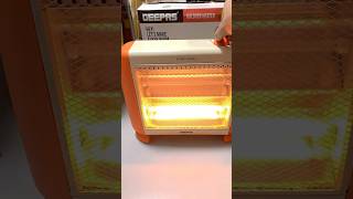 Electric Halogen Heater  Home Essentials Buy Link In Bio heater electricheater shorts gadgets [upl. by Enahc]