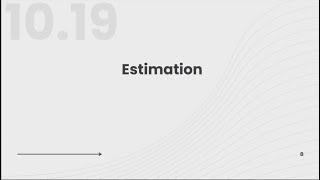 Estimation Technique [upl. by Eivets]