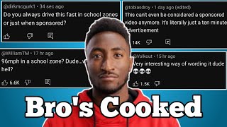 MKBHD Driving FAST But Its Just Him Getting Cooked in the Comments [upl. by Corrinne687]