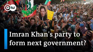 Imran Khans party wants to form government in Pakistan  DW News [upl. by Alric]