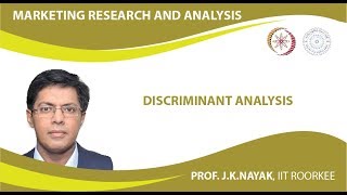 Lecture 32 Discriminant Analysis [upl. by Aztilay521]